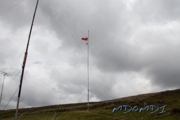 The antennas in the wind