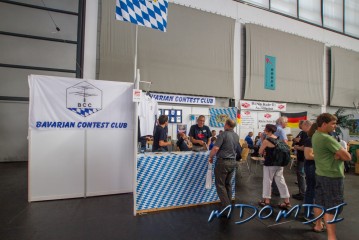 It may not look like much but this was the best stand and the show, The great guys at the 'Bavarian Contest Club'.