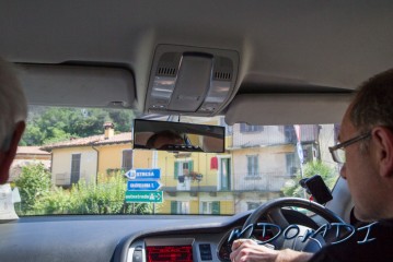 The first signpost to Stresa was a welcome sight.