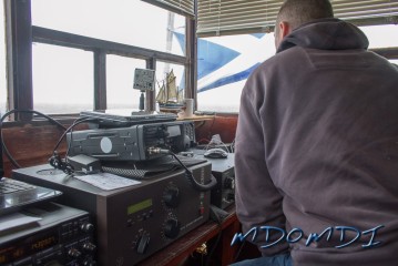 The Amateur Radio Shack at Scarlett Point, Isle of Man