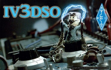 IV3DSO QSL Card