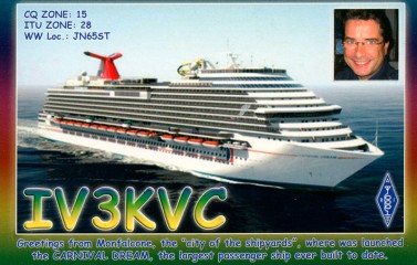 IV3KVC QSL Card