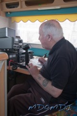 Brian Brough (GD4PTV) working all the stations
