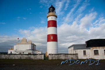 The Point of Ayre Lighthouse on the Isle of Man
