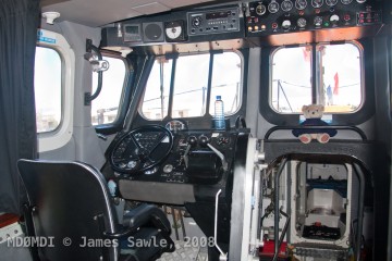 Inside View of the Peel Lifeboat in the Isle of Man