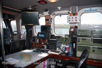 Inside View of the Peel Lifeboat in the Isle of Man