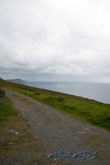The view from Eary Cushlin down towards the Calf of Man