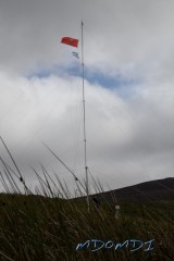 Flying high in the wind at Eary Cushlin