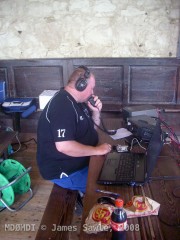 Dave managed to crack on for a while making some good contacts throughout the afternoon.