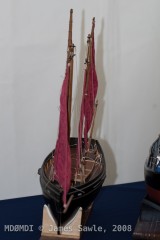 A nice old model of a schooner
