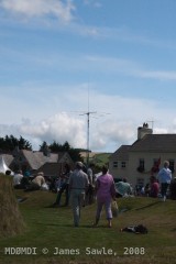The IOMARS Club Tower in the School at St. Johns for Tynwald Day