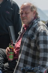 Peter Herring (DL1SPH) enjoying a nice cold beer