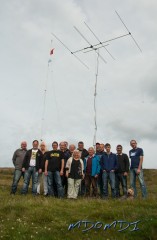 OV P08 DXpedition 2011  to the Isle of Man Team Photo
