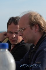 Rainer (DG5SBK) and Markus (DO5MZ) hatching plans