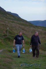 Adriano and Guenther (DG7SF) collecting water