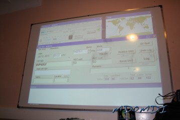The projector view of UCXLOG