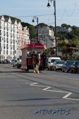 One of our lovely Douglas Horse Trams on the Isle of Man