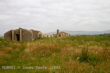 Some of the old ruins at Scarlett Point, Castletown, Isle of Man