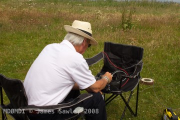 Morgan Griffith (MD0DXW) working QRP and enjoying it!