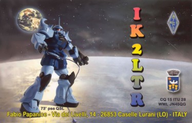 IK2LTR QSL Card