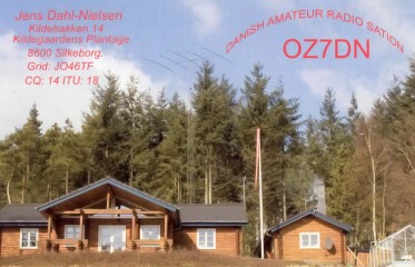 OZ7DN QSL Card