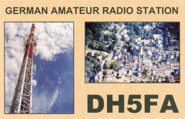 DH5FA QSL Card