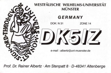 DK5IZ QSL Card