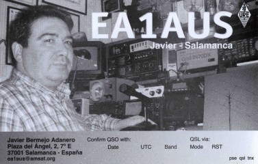 EA1AUS QSL Card