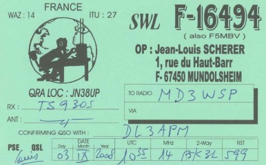 F-16494 QSL Card