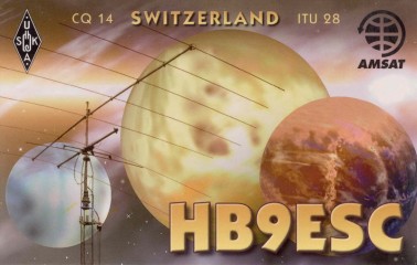 HB9ESC QSL Card