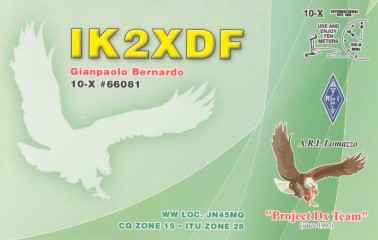 IK2XDF QSL Card