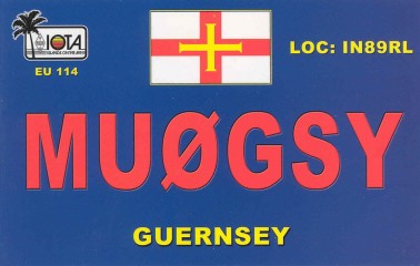 MU0GSY QSL Card