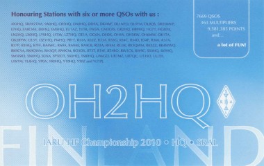 OH2HQ QSL Card