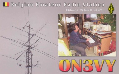 ON3VY QSL Card