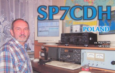 SP7CDH QSL Card