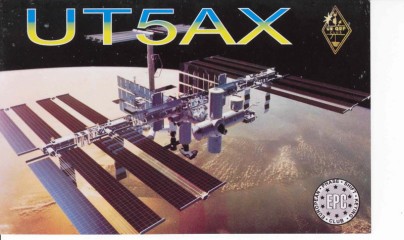 UT5AX QSL Card