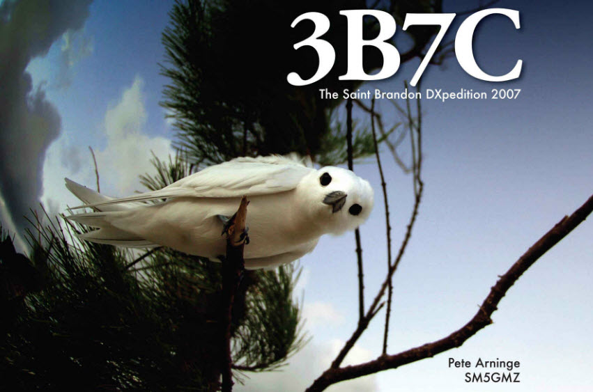3B7C Saint Brandon DXpedition 2007 Book by Pete Arninge (SM5GMZ)
