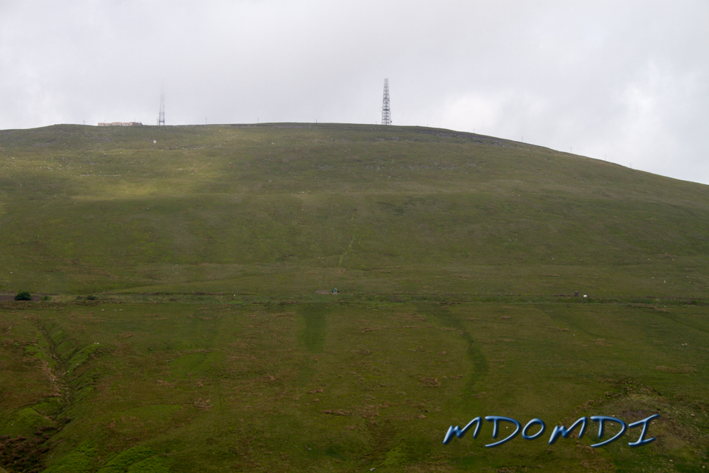Snaefell looking a little misty!