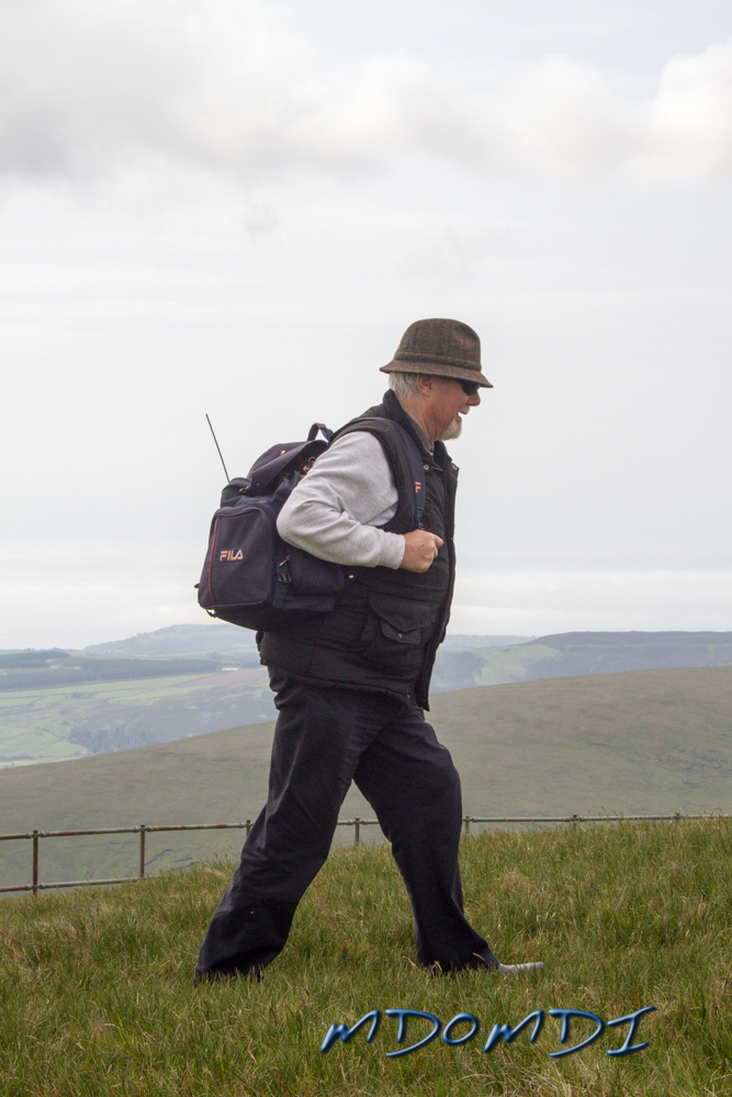 Harry Blackburn (MD0HEB) on a mission
