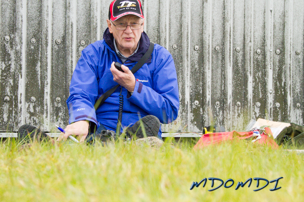 John Butler (GD0NFN) seeking out the few contacts that were made on 20m on just 5 Watts
