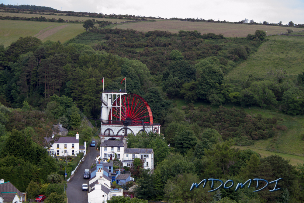 The Laxey Valley from the tram.
