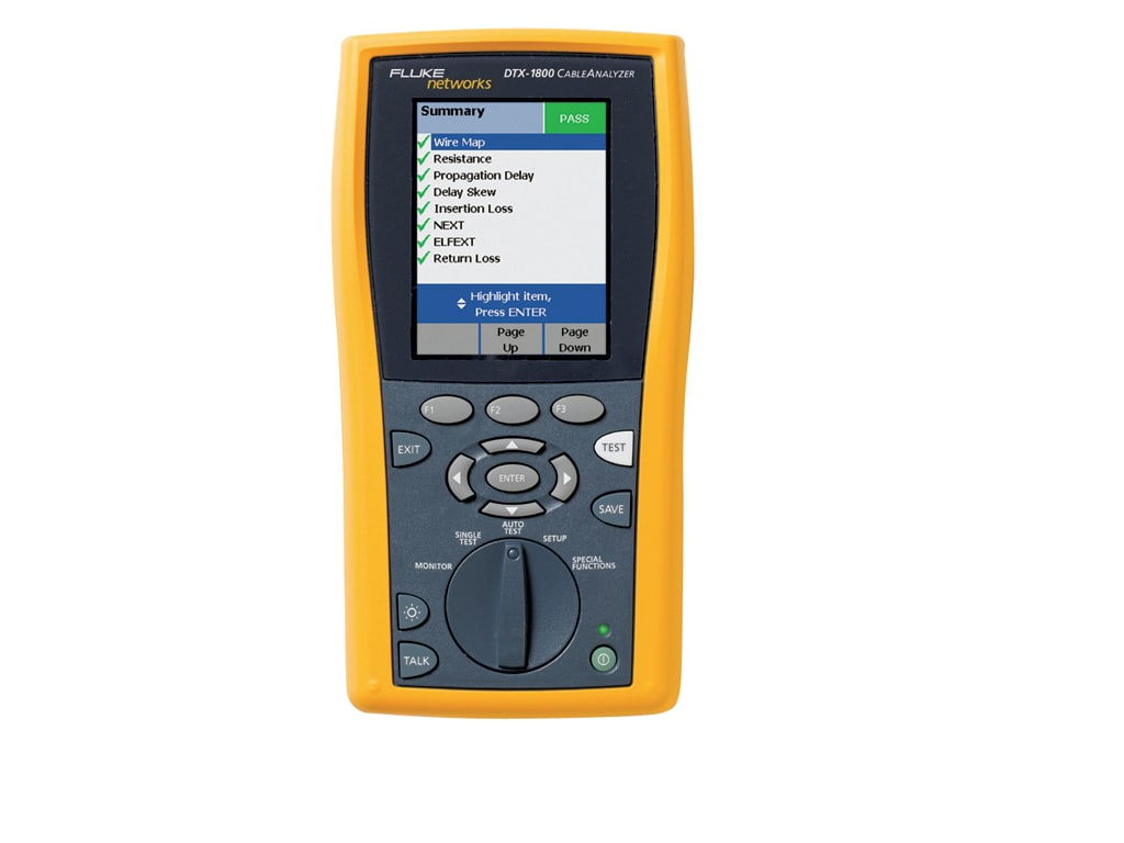 Fluke DTX-1800