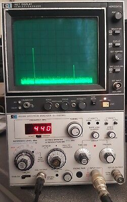 HP 182T Spectrum Analyzer