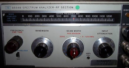 HP 8554B Spectrum Analyzer Section