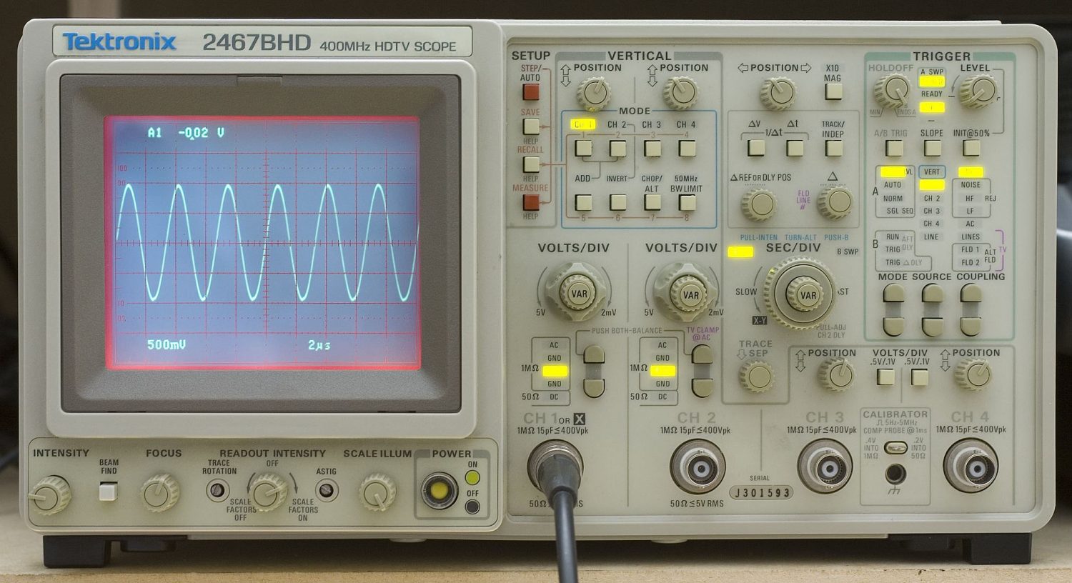 Tektronix 2467BHD Oscilloscope