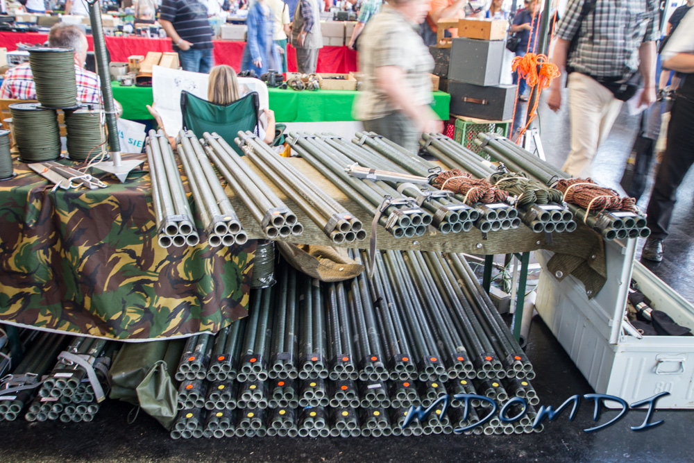 Loads of ex-Army antenna masts available.