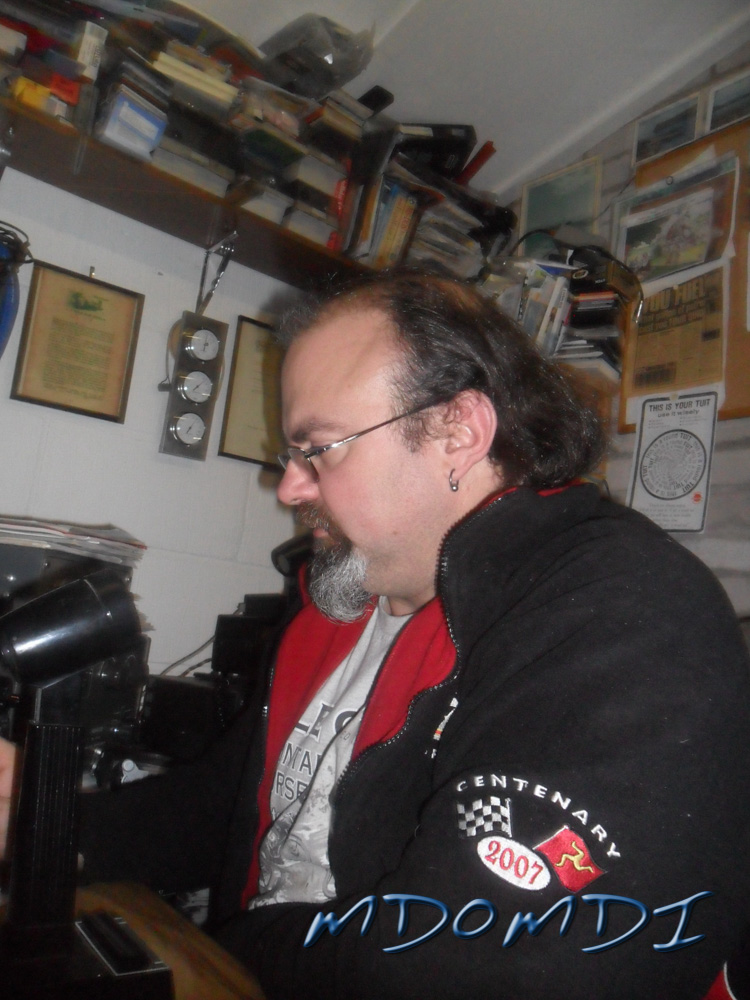 An Early morning one of me (MD0MDI) still at work through the night.