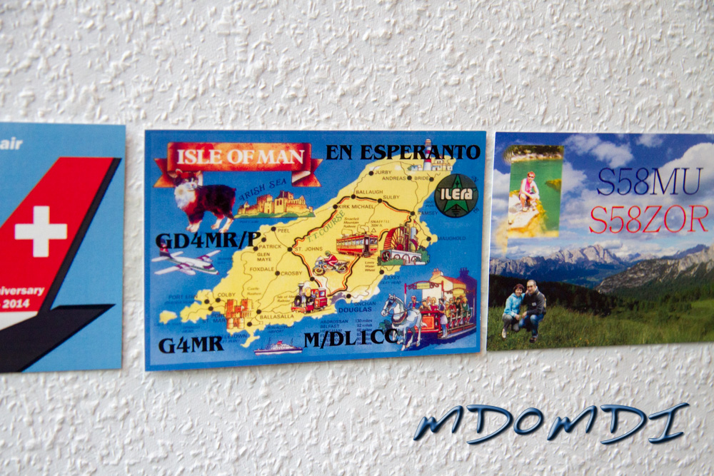 Another Manx Card on the wall