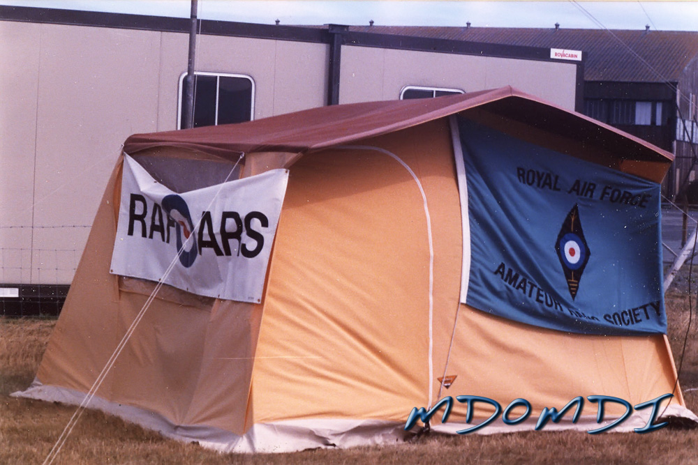 The RAFARS Tent at Jurby