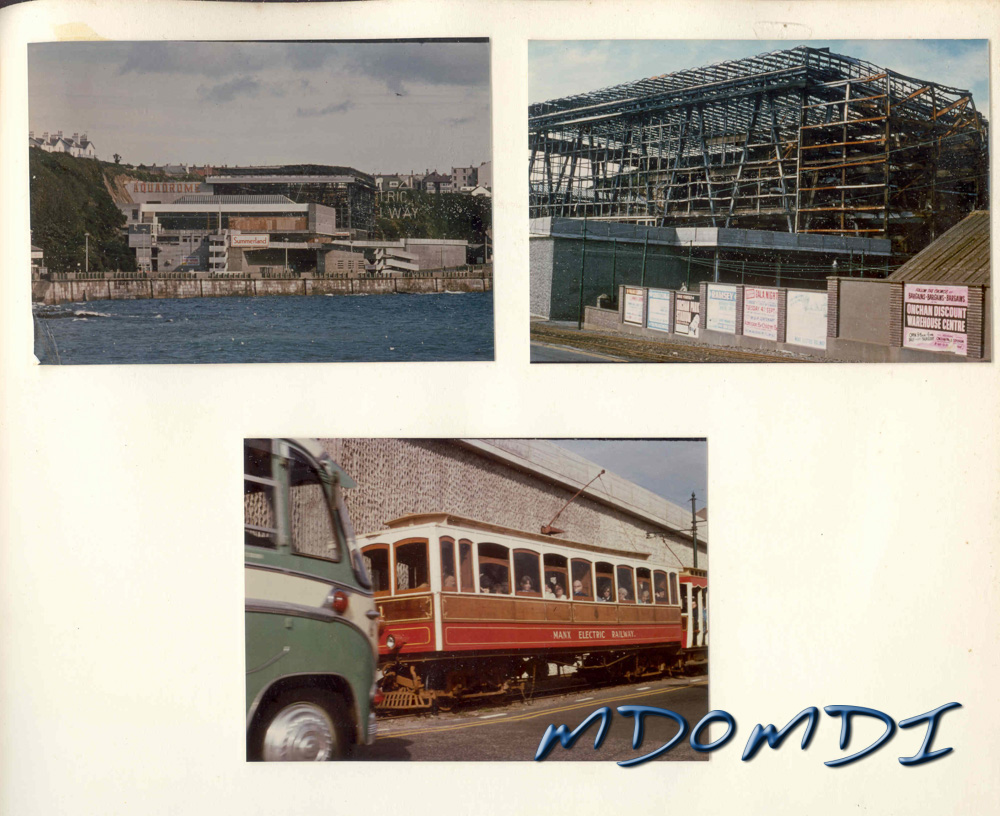 Some nice old photos around Douglas Bay, even one of the old Summerland Site being built from the look of things.